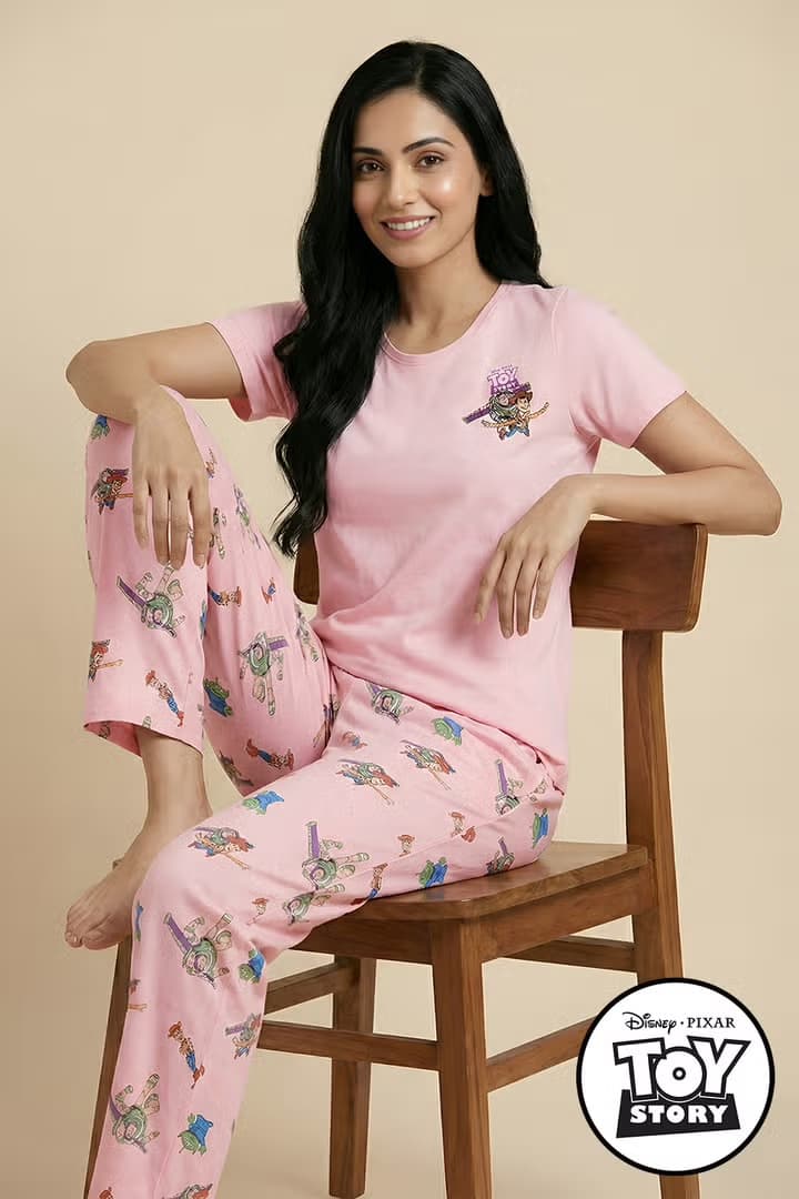 Printed Nightwear Set